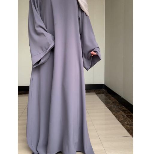 MS013#Muslim abaya loose fit nidah robe (Nidah)