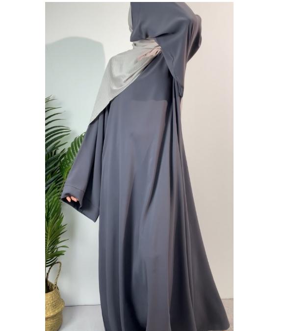 MS013#Muslim abaya loose fit nidah robe (Nidah)