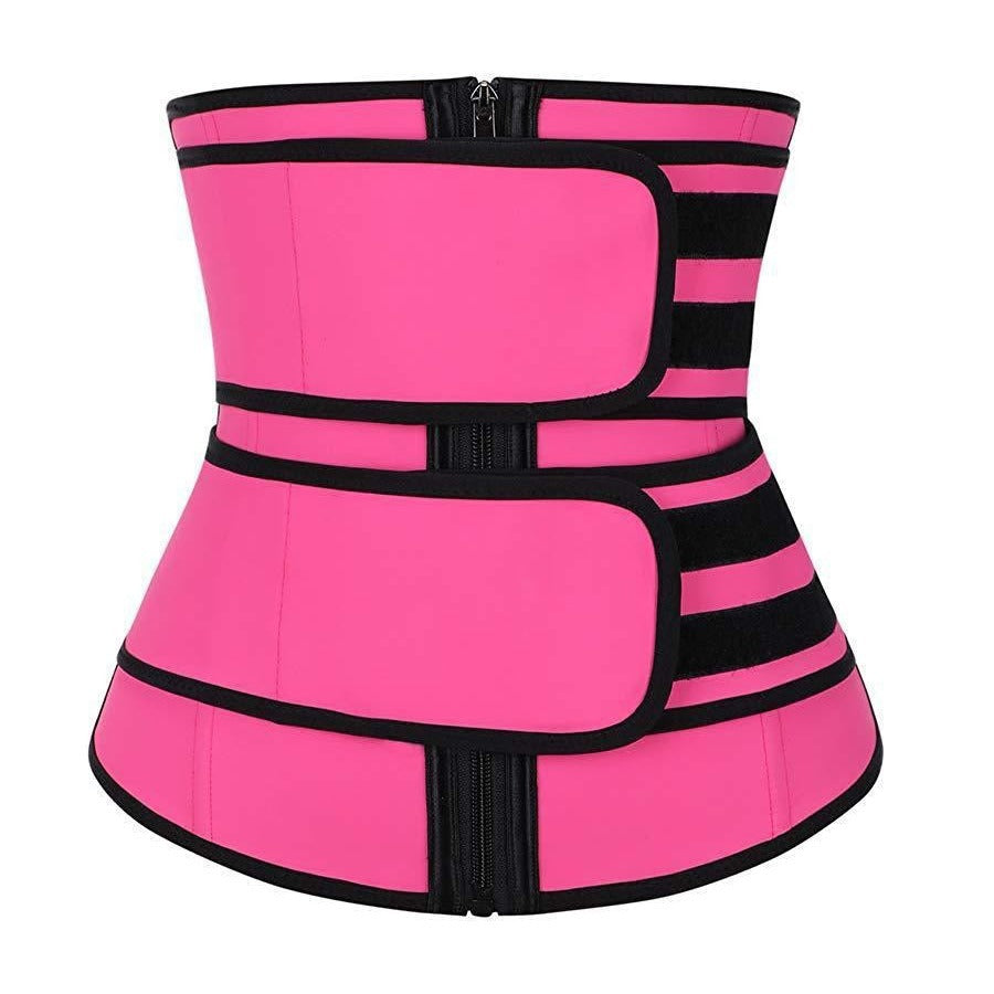 FS314#Cross-border Amazon supply new women's neoprene corset women's double-strap reinforced sports abdominal belt