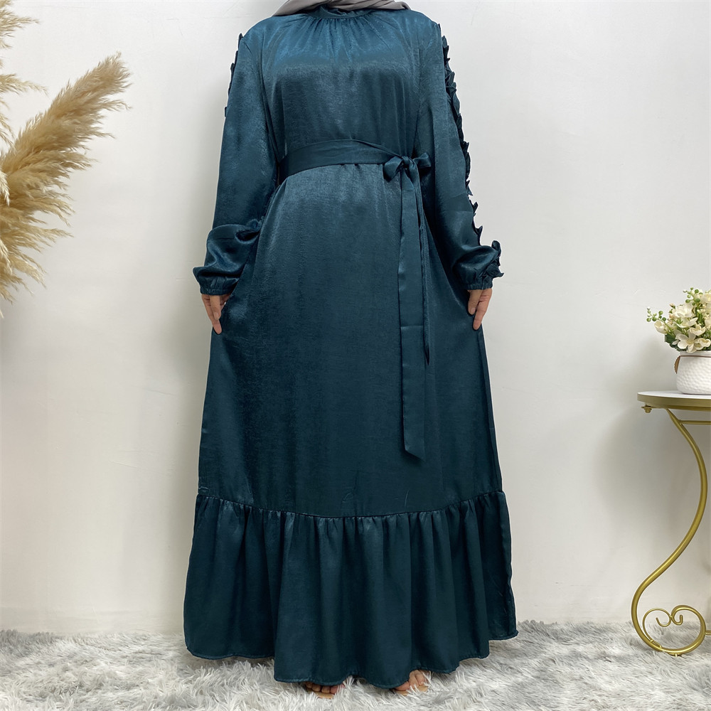 (CR002)MS025-MS044Single Piece Closed Abaya Pullover Robe Collection