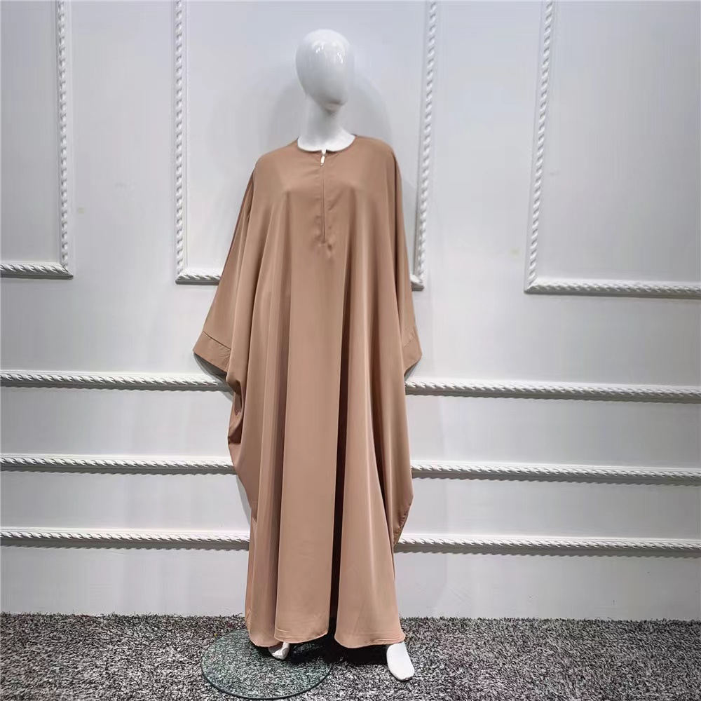 (CR007)MS098-MS238Single Piece Closed Abaya Pullover Robe Collection