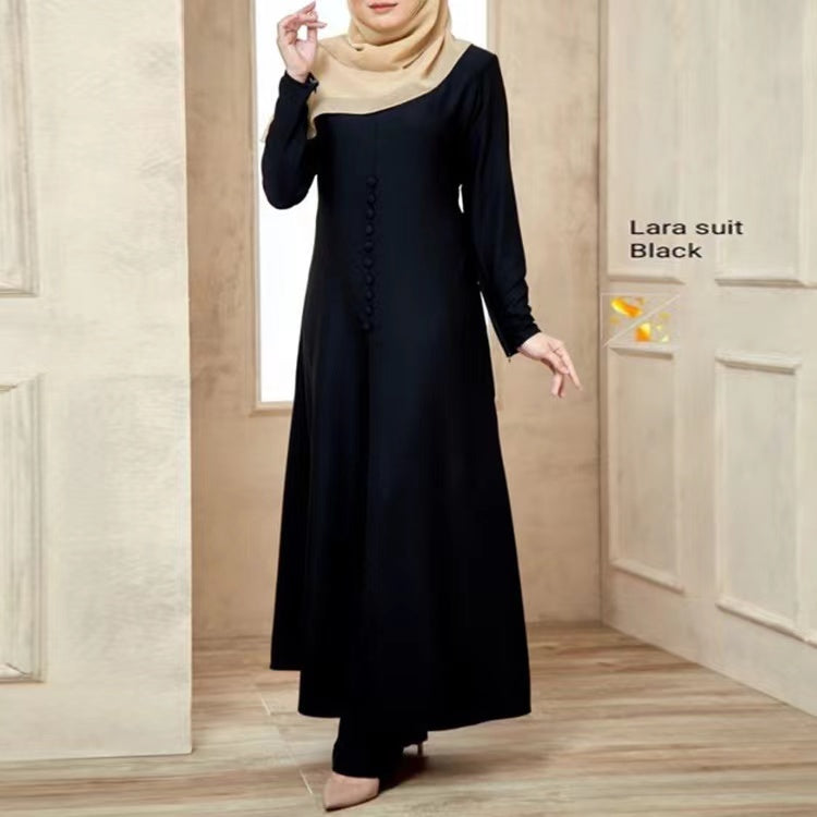 MS152#Muslim solid color suit(Nidah)