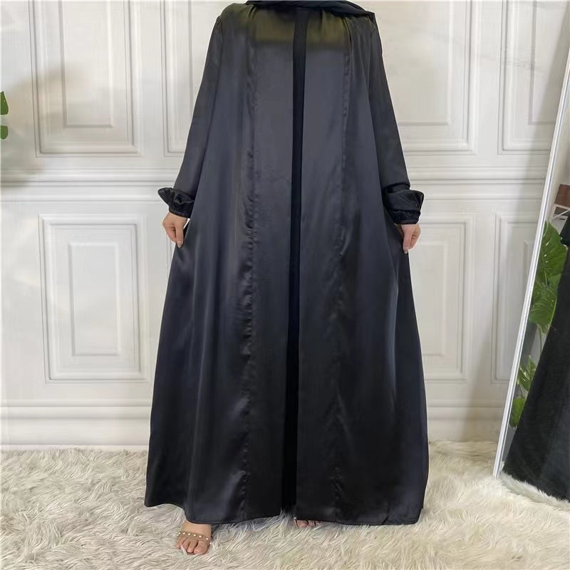 MS274#Muslim women's plain robe