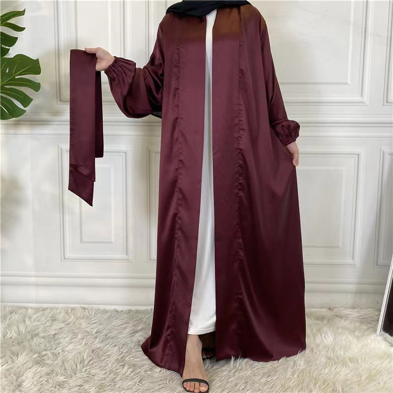 MS274#Muslim women's plain robe