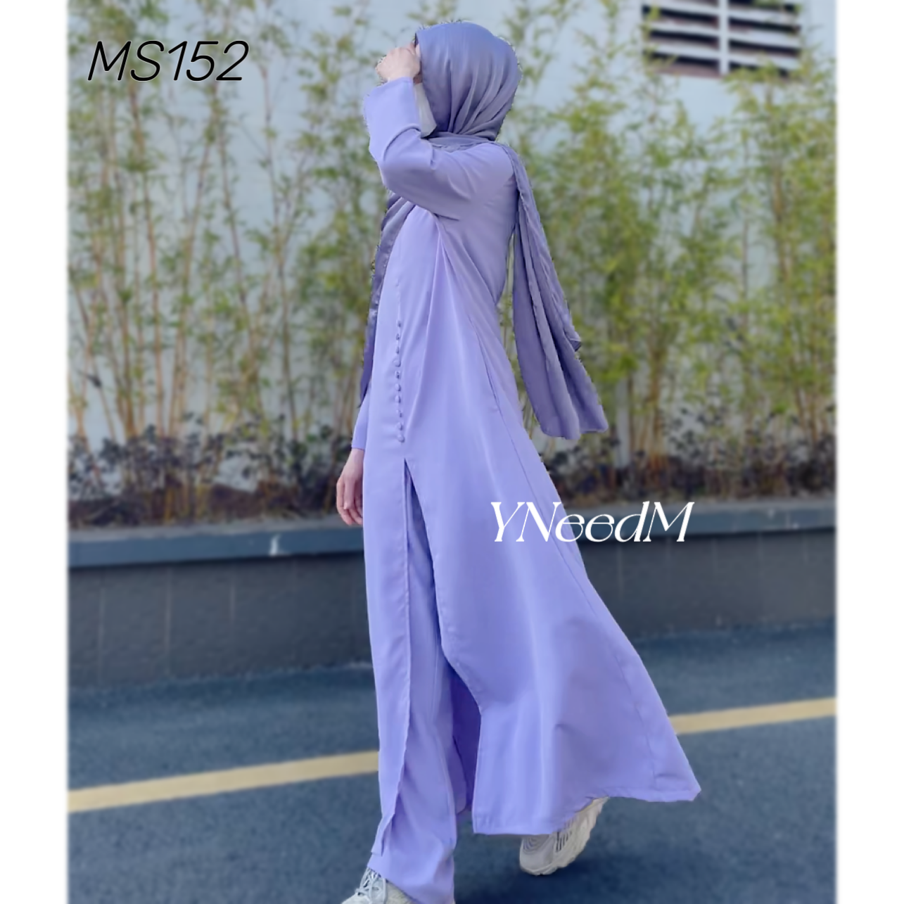 MS152#Muslim solid color suit(Nidah)