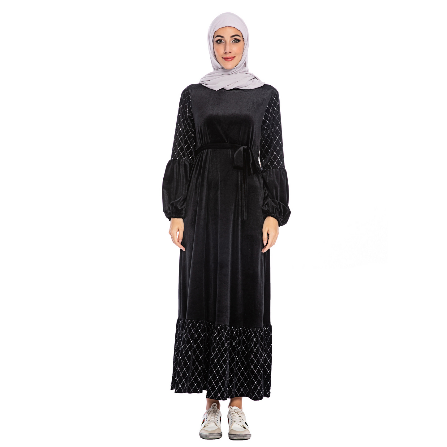 (CR006)MS157-MS226Single Piece Closed Abaya Pullover Robe Collection