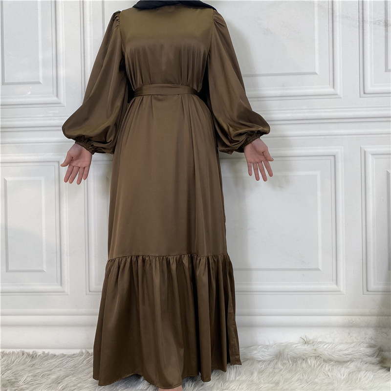 (CR006)MS157-MS226Single Piece Closed Abaya Pullover Robe Collection