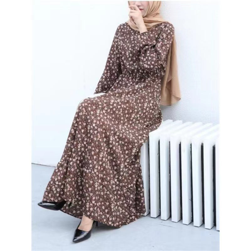 MS059#Fashionable Muslim women's dress