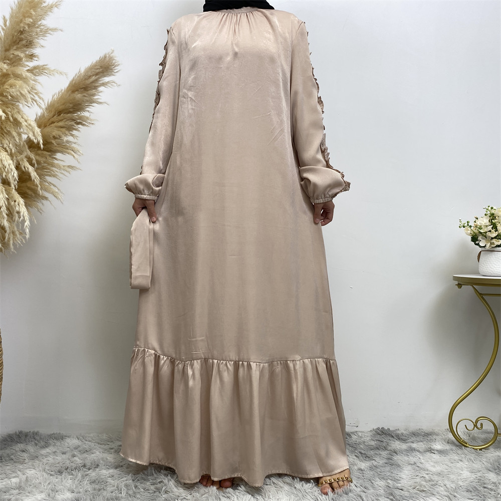 (CR002)MS025-MS044Single Piece Closed Abaya Pullover Robe Collection