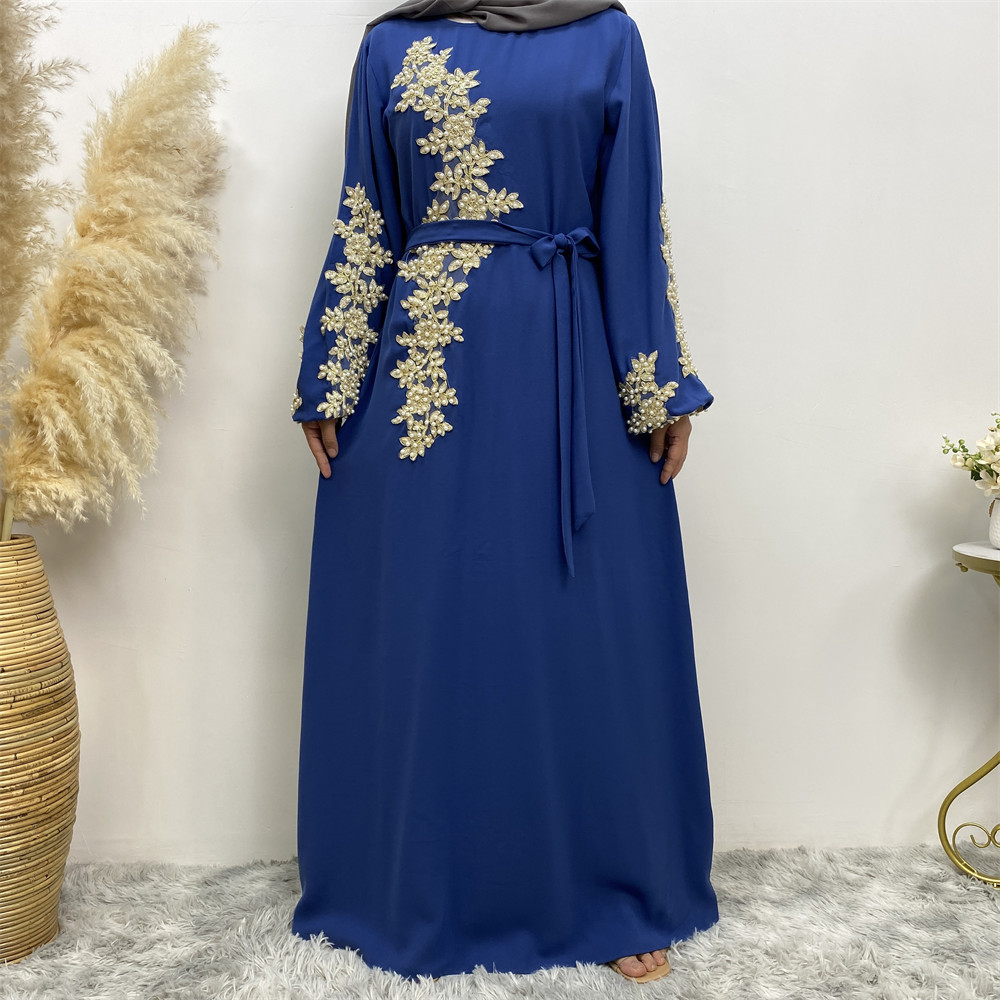 (CR006)MS157-MS226Single Piece Closed Abaya Pullover Robe Collection