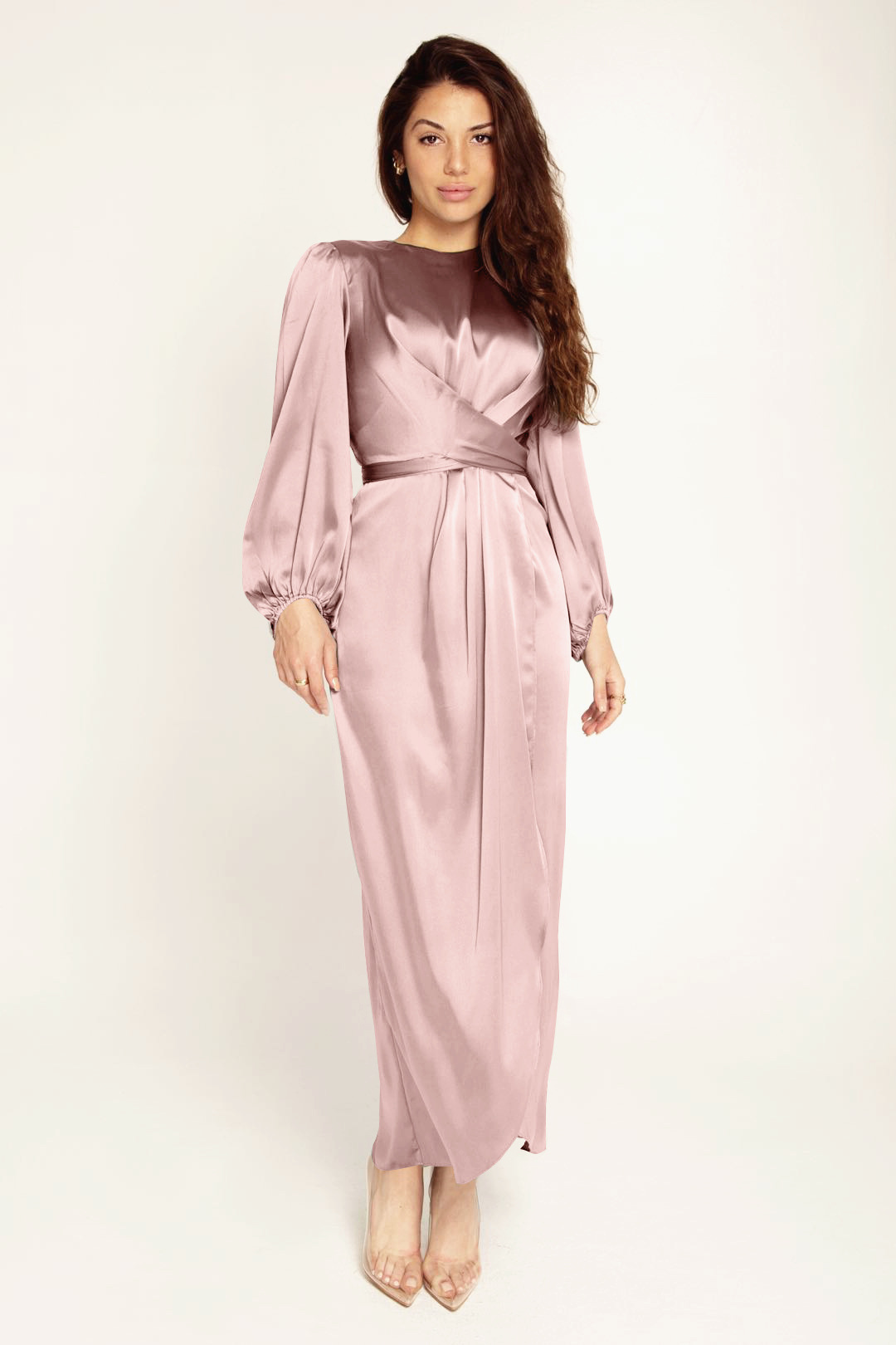 (CR001)MS010-MS025Single Piece Closed Abaya Pullover Robe Collection