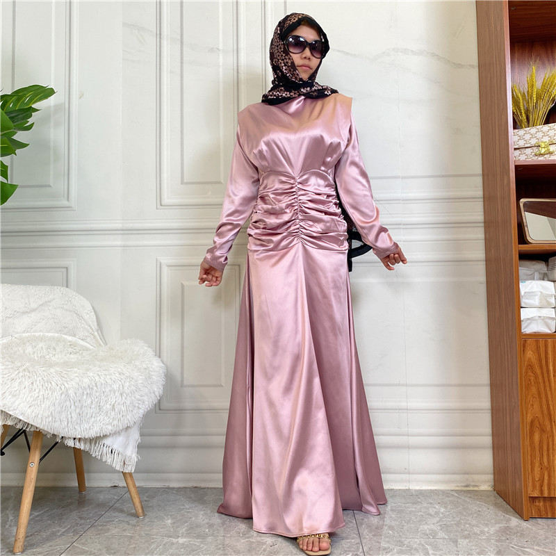 (CR006)MS157-MS226Single Piece Closed Abaya Pullover Robe Collection