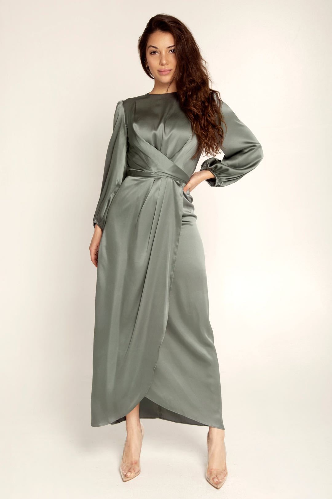 (CR001)MS010-MS025Single Piece Closed Abaya Pullover Robe Collection