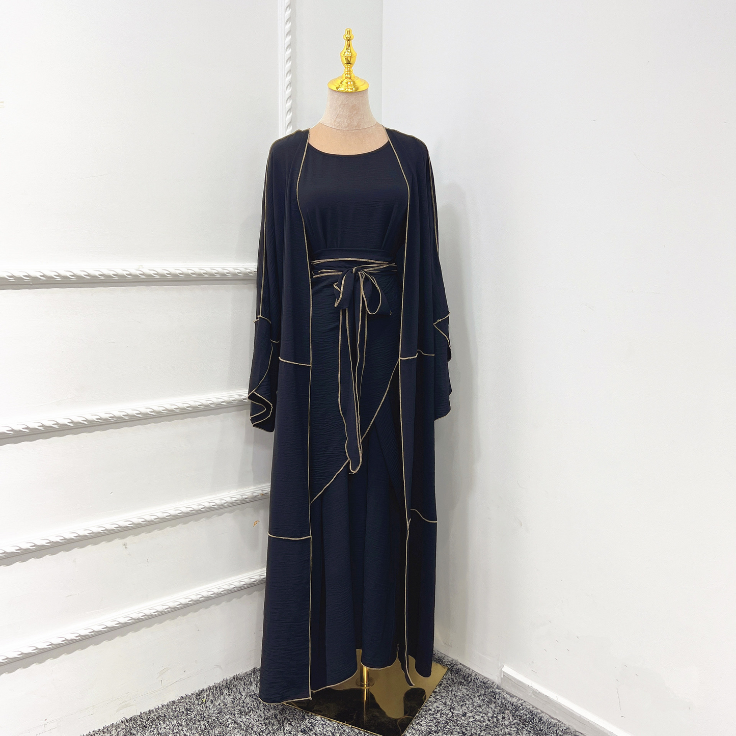 (CR015)MS040-MS294Abaya Robe Set Collection