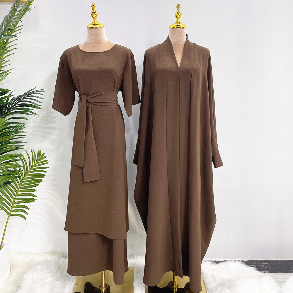 (CR016)MS295-MS297Abaya Robe Set Collection